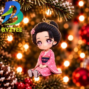 Demon Slayer Koyuki Chibi Best Gift For Fan Christmas Tree Decorations Ornament