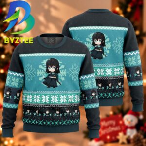 Demon Slayer Muichiro Tokito Gift For Families Ugly Christmas Sweater