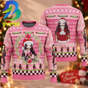 Demon Slayer Nezuko Kamado Gift For Demon Slayer Lover Ugly Christmas Sweater