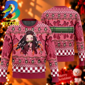 Demon Slayer Nezuko Kamado Gift For Fan Ugly Christmas Sweater
