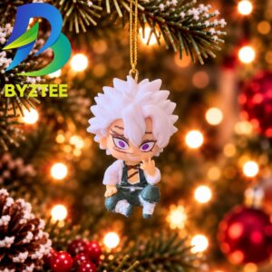 Demon Slayer Sanemi Shinazugawa Chibi Best Gift For Families Christmas Tree Decorations Ornament