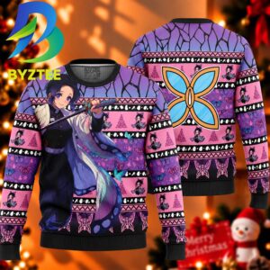 Demon Slayer Shinobu Kocho V2 Gift For Fan Ugly Christmas Sweater