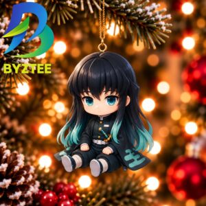 Demon Slayer Tokito Muichiro Chibi Best Gift For Fan Christmas Tree Decorations Ornament