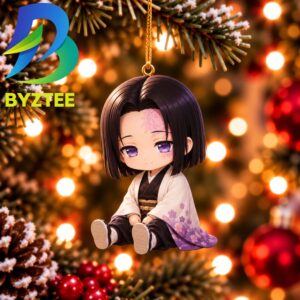 Demon Slayer Ubuyashiki Kagaya Chibi Best Gift For Fan Christmas Tree Decorations Ornament