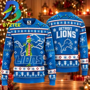 Detroit Lions Best Gift For Families Christmas Best Gift Ugly Christmas Sweater