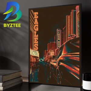Eagles Las Vegas Event Poster At Sphere In Las Vegas On September 18 19 2026 Home Decor Poster Canvas