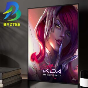 Evelynn KDA The Comeback Arcane League Of Legends Art By Nikkotari Home Decor Poster Canvas