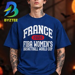 FIBA Women’s Basketball World Cup 2026 Merch France Heavyweigh Unisex T Shirt