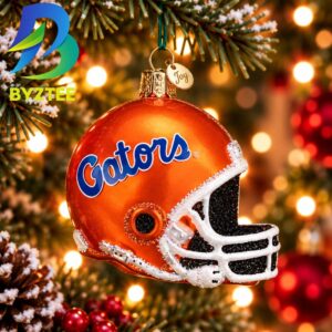Florida Helmet NCAA Gifts For Fan Christmas Tree Decorations Ornament