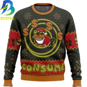 Futurama Consume Ugly Christmas Sweater