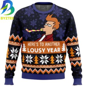 Futurama Lousy Year Ugly Christmas Sweater
