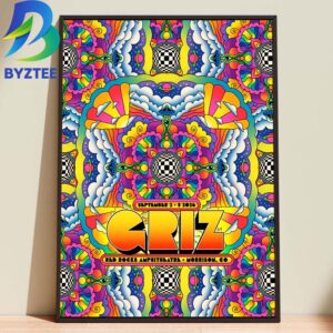 GRiZ x Conscious Alliance R&D Rocks Amphitheatre Morrison Co September 2026 Home Decor Poster Canvas