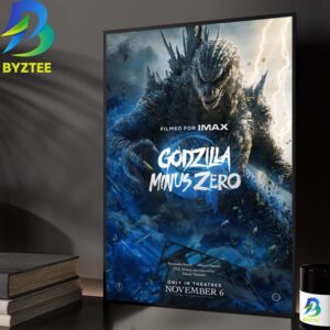 Godzilla Minus Zero Imax Only In Theatres On November 6 2026 Home Decor Poster Canvas