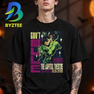 Gov’t Mule Port Chester NY Event Tee At The Capitol Theatre In Port Chester NY With Special Guest Audley Freed On December 28 29 2026 Unisex T Shirt