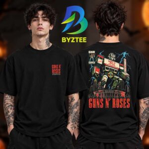 Guns N Roses Atlanta NA Event Tee At The World’s Largest Drive In In Atlanta NA On September 19 2026 Two Sided Unisex T Shirt