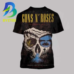 Guns N Roses Ridgedale MO At Thunder Ridge Nature Arena In Ridgedale MO September 12 2026 All Over Print Shirt