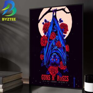 Guns N Roses San Antonio TX Event Poster At The Alamodome In San Antonio TX On September 16 2026 Home Decor Poster Canvas