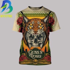 Guns N Roses San Diego Snaporagon Stadium September 02 2026 All Over Print Shirt