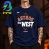 Houston Astros Fanatics Navy 2026 AL West Division Champions Unisex T Shirt