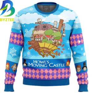 Howl’s Moving Castle Christmas Ugly Christmas Sweater