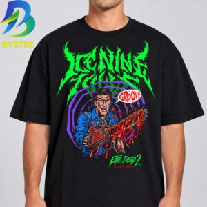 Ice Nine Kills x Evil Dead 2 Blood, Guts And Groovy 2026 Unisex T Shirt