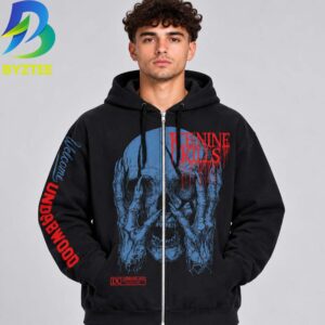 Ice Nine Kills x Evil Dead 2 Collaboration Merch Welcome To Horrorwood 2026 Hoodie Zip