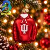 Indiana Pennant NCAA Gifts For Fan Christmas Tree Decorations Ornament