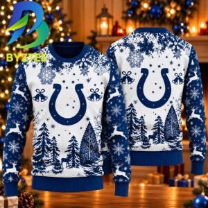 Indianapolis Colts Best Gift For Fan Gift For Families NFL 2026 Ugly Christmas Sweater