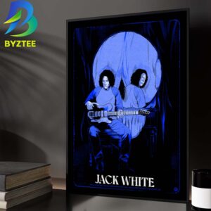Jack White Cincinnati OH Event Poster At MegaCorp Pavilion In Cincinnati OH On September 18 2026 Home Decor Poster Canvas