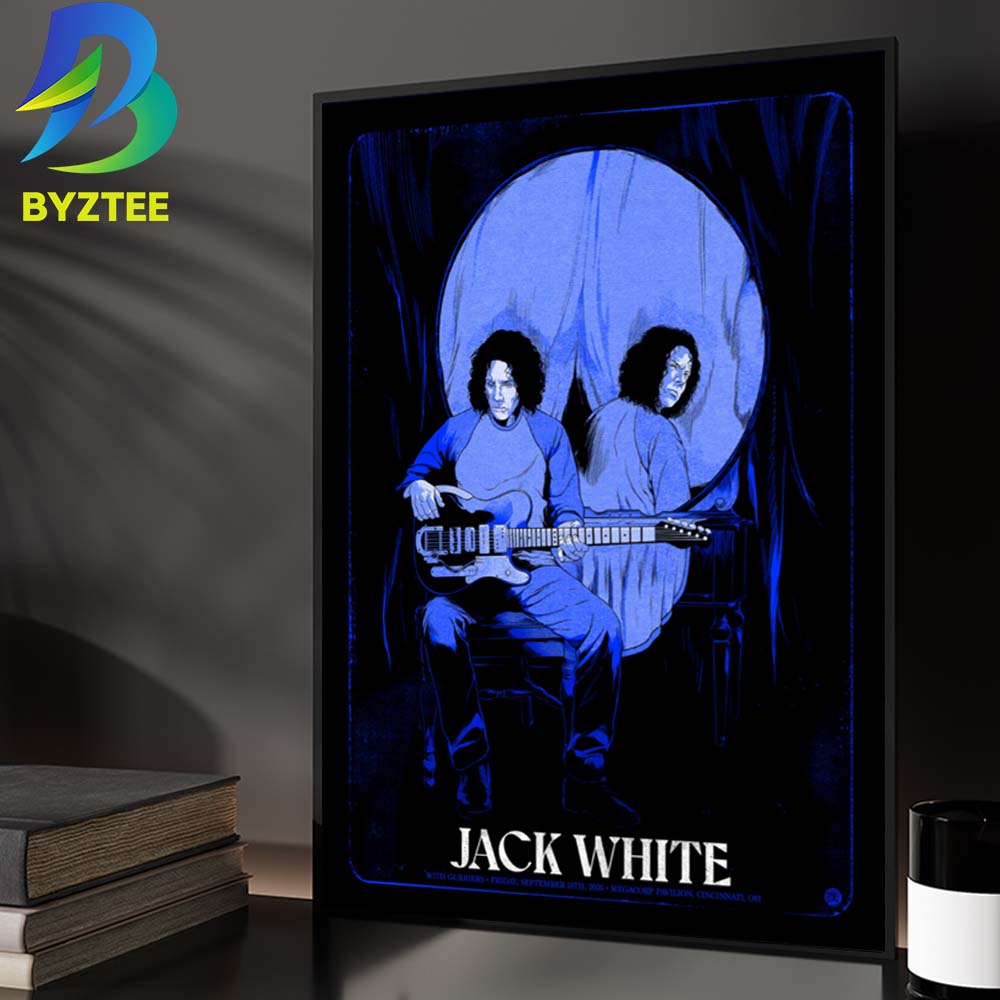 Jack White Cincinnati OH Event Poster At MegaCorp Pavilion In Cincinnati OH On September 18 2026 Home Decor Poster Canvas Jack White Cincinnati OH Event Poster At MegaCorp Pavilion In Cincinnati OH On September 18 2026 Home Decor Poster Canvas