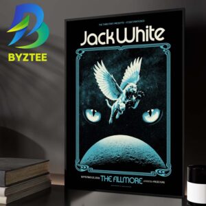 Jack White San Francisco Event Poster At The Fillmore East In San Francisco On September 23 2026 Home Decor Poster Canvas