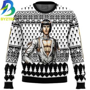 Jojo’s Bizarre Adventure Bruno Bucciarati Ugly Christmas Sweater