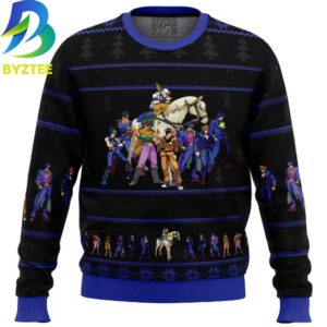 Jojo’s Bizarre Adventure Generations Ugly Christmas Sweater