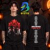 Jonas Brothers Merch Collection Burnin’ Up Tour 2026 Two Sided Unisex T Shirt