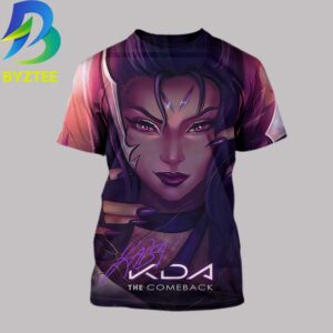Kaisa KDA The Comeback Arcane League Of Legends Art By Nikkotari All Over Print Shirt