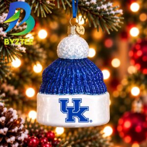 Kentucky Beanie NCAA Gifts For Fan Christmas Tree Decorations Ornament