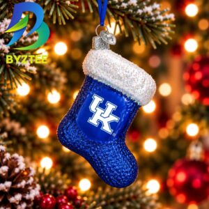 Kentucky Stocking NCAA Gifts For Fan Christmas Tree Decorations Ornament