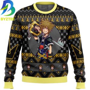 Kingdom Hearts Christmas Sora Ugly Christmas Sweater