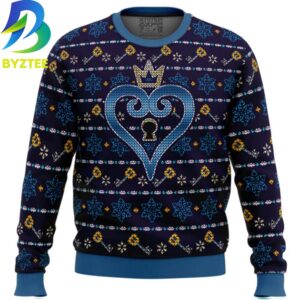 Kingdom Hearts Keyblades Sora Ugly Christmas Sweater