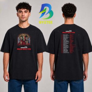 Kneecap Fenian World Tour 2026 Two Sided Unisex T Shirt