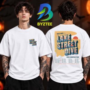 Lake Street Drive European Tour Dates 2026 Two Sided Unisex T Shirt