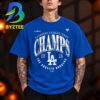 Los Angeles Dodgers MLB Merch Collection Mitchell & Nesso 2026 Two Sided Unisex T Shirt