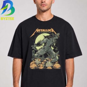 Metallica Official Halloween Seen The Wolf In Thyself September 10 2026 Unisex T Shirt