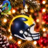 Michigan Football NCAA Gifts For Fan Christmas Tree Decorations Ornament
