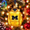 Michigan Hoodie NCAA Gifts For Fan Christmas Tree Decorations Ornament
