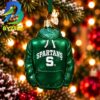 Michigan State Sparty NCAA Gifts For Fan Christmas Tree Decorations Ornament