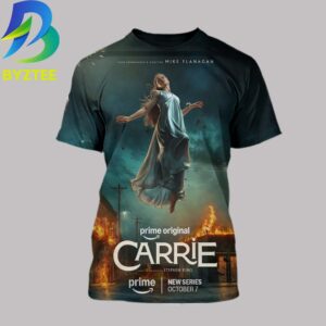 Mike Flanagan Carrie New Series On October 7 2026 All Over Print Shirt