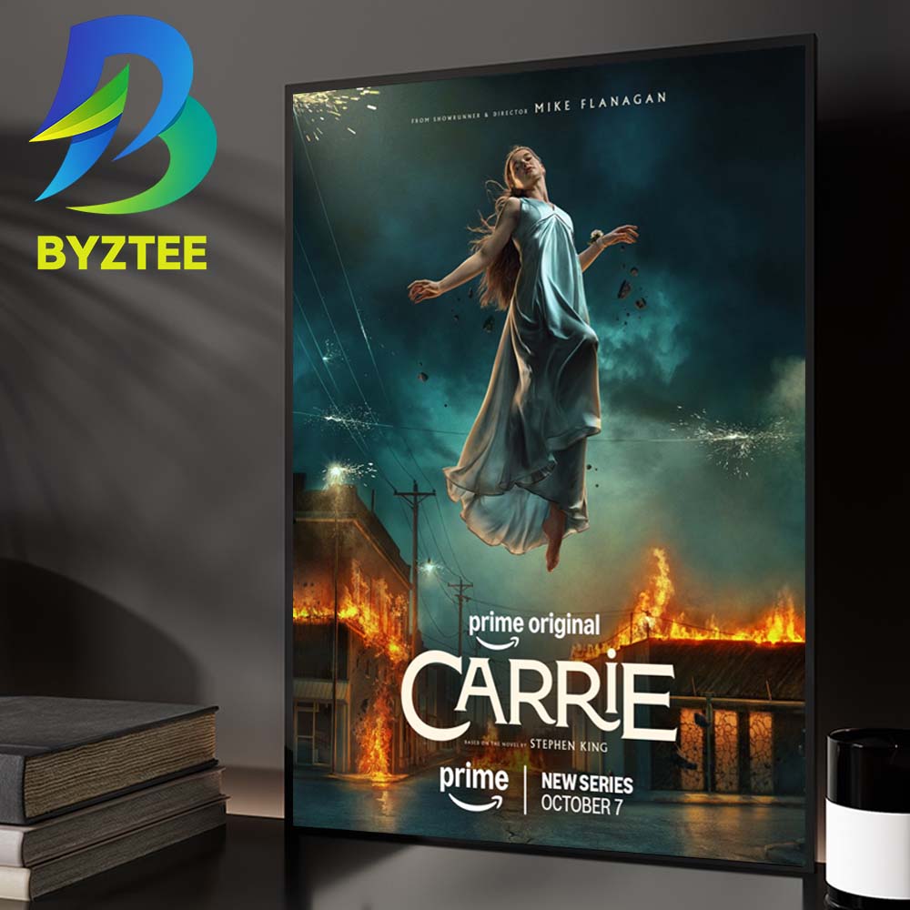 Mike Flanagan Carrie New Series On October 7 2026 Home Decor Poster Canvas Mike Flanagan Carrie New Series On October 7 2026 Home Decor Poster Canvas