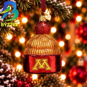 Minnesota Beanie NCAA Gifts For Fan Christmas Tree Decorations Ornament