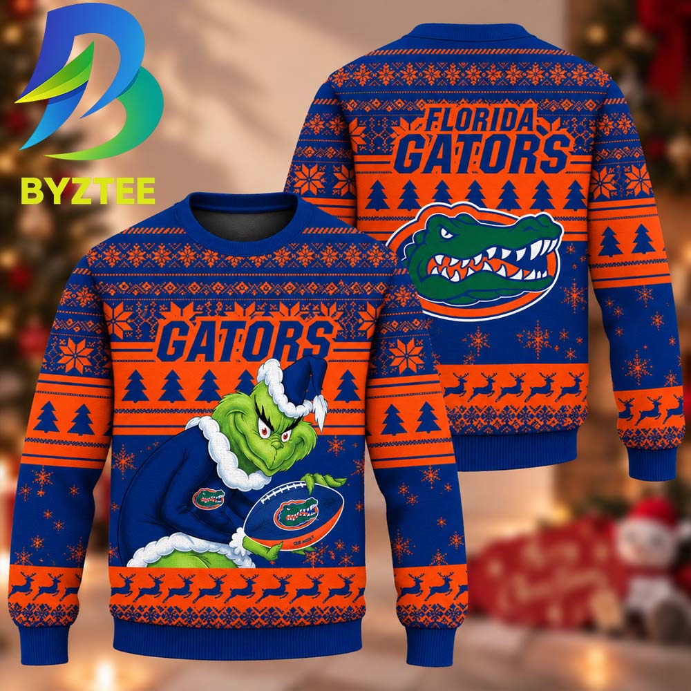 NCAA Florida Gators Grinch Christmas Gift For Fan Ugly Christmas Sweater NCAA Florida Gators Grinch Christmas Gift For Fan Ugly Christmas Sweater